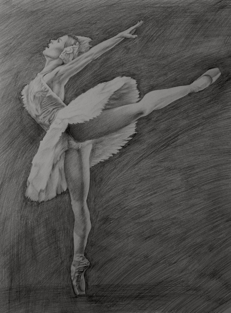 Как нарисовать балерину поэтапно карандашом, фломастерами, красками