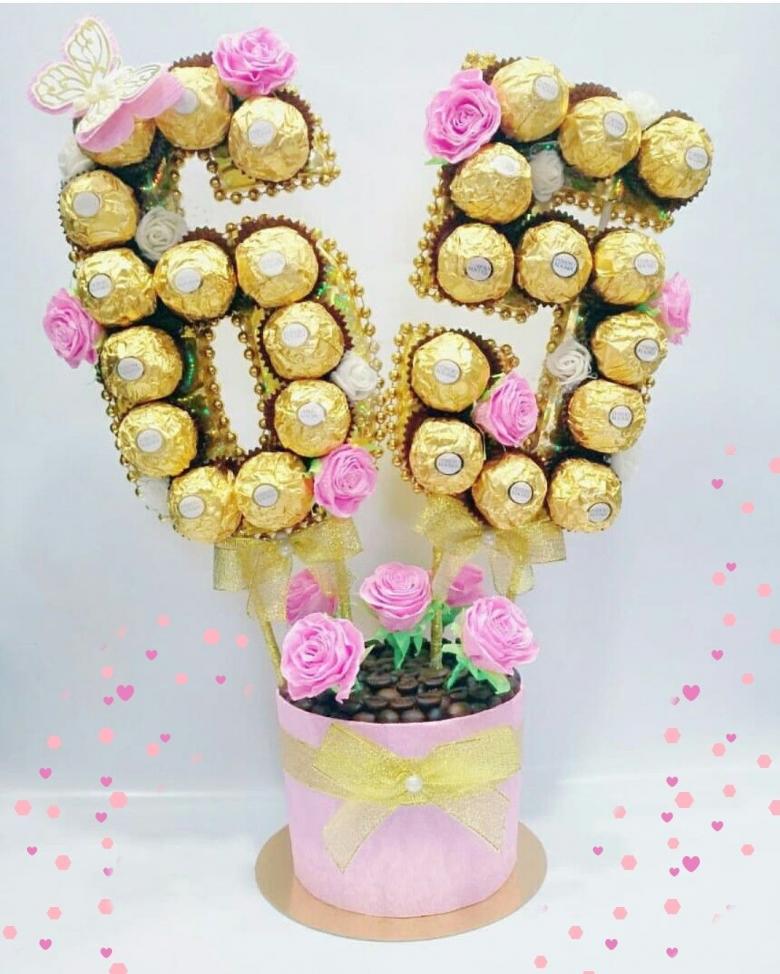 Поделка из конфет