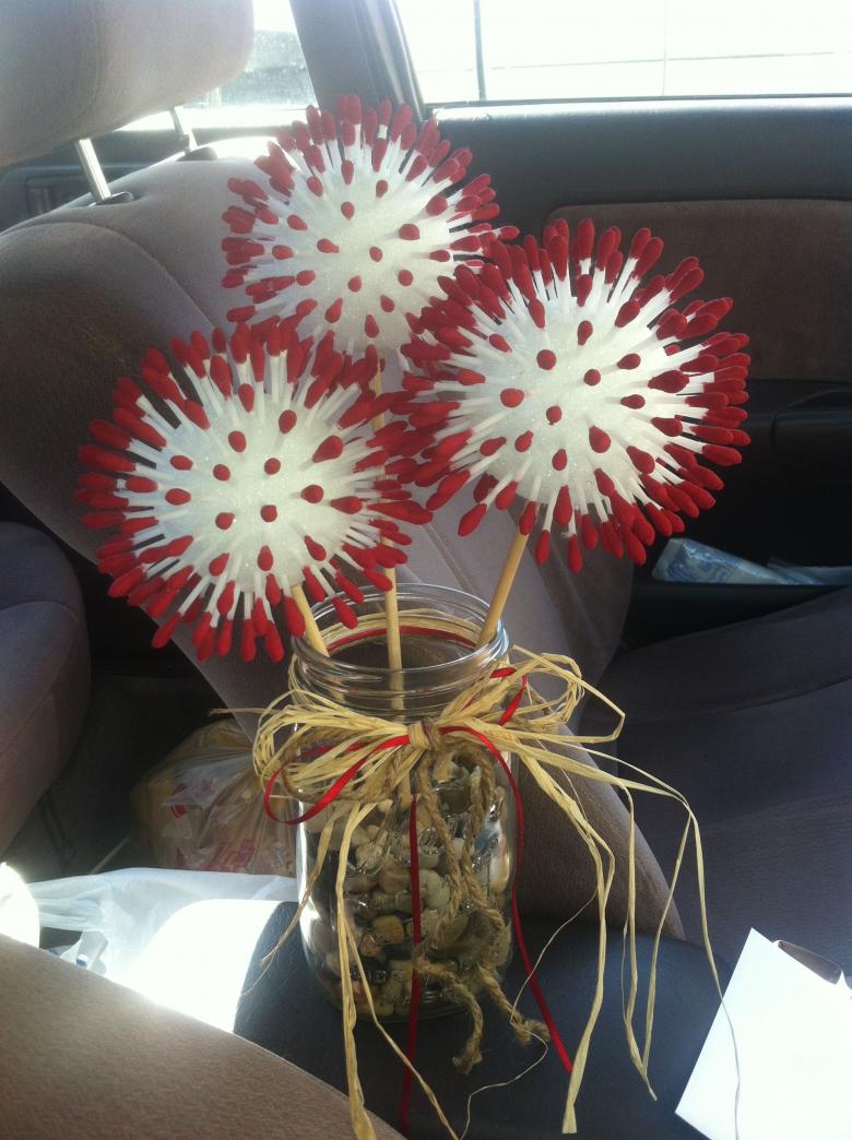 Поделки из ватных палочек своими руками