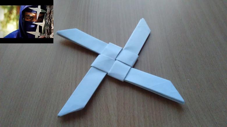 оригами сюрикен