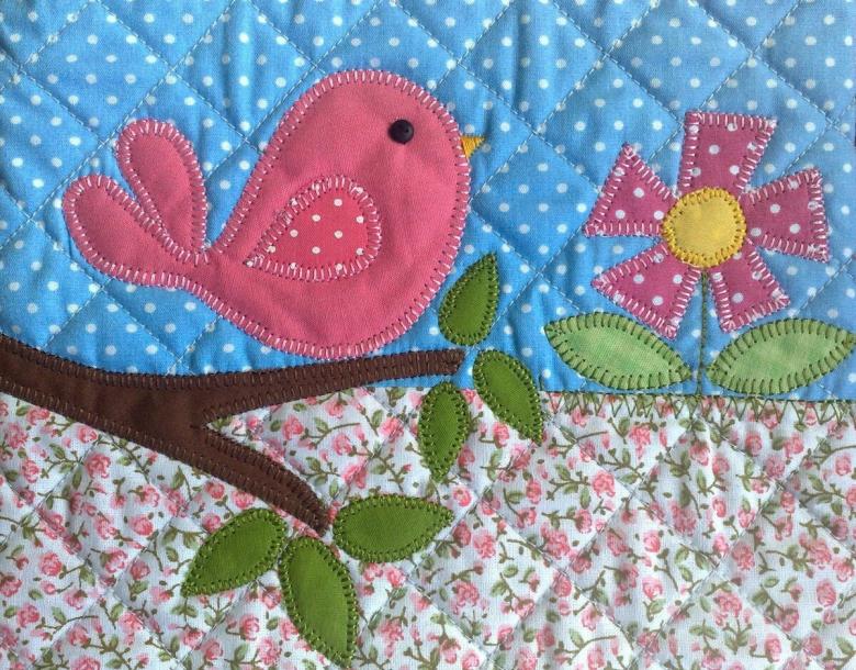 Примеры разных видов аппликаций из ткани