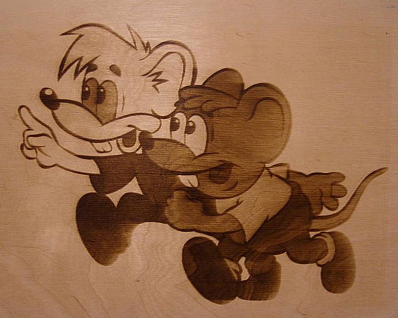 Выжигания по дереву