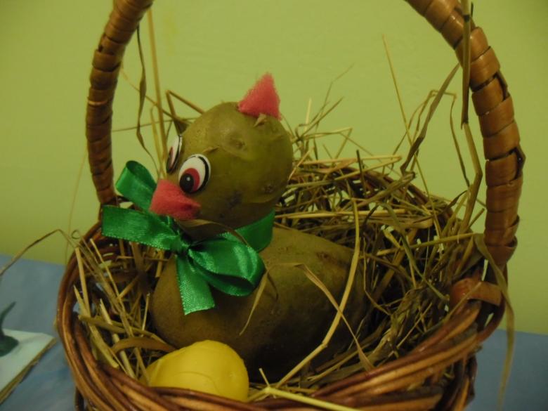 Поделка из картошки