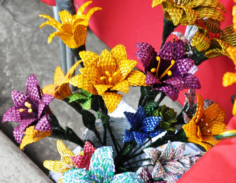 Поделки из полиэтиленовых пакетов