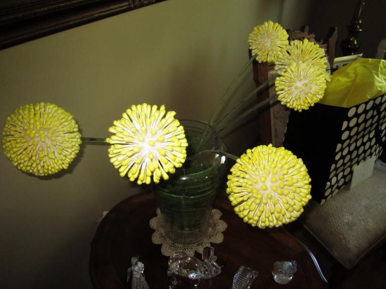 Поделки из ватных палочек своими руками