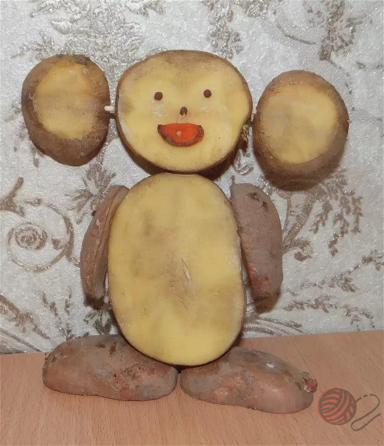 Поделка из картошки