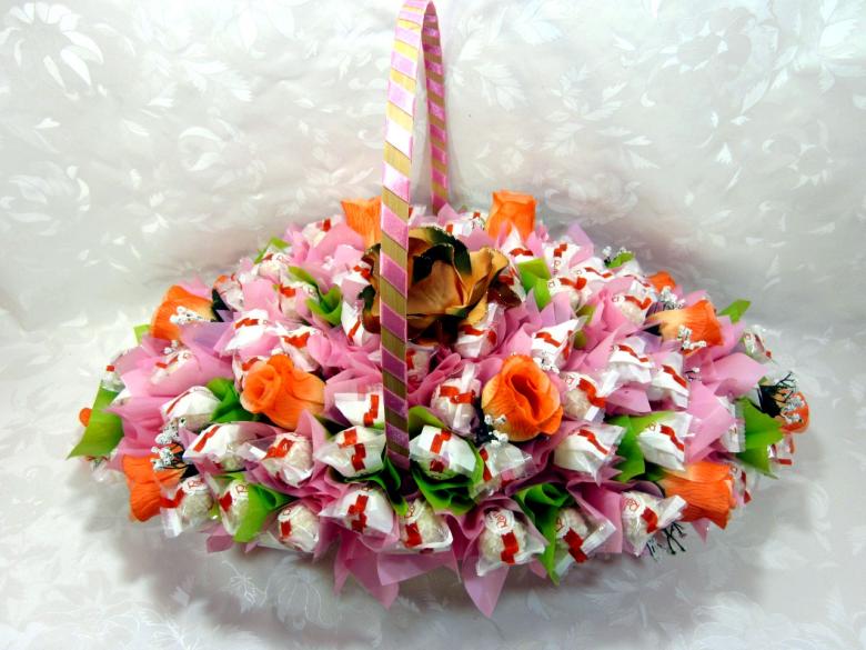 Поделка из конфет