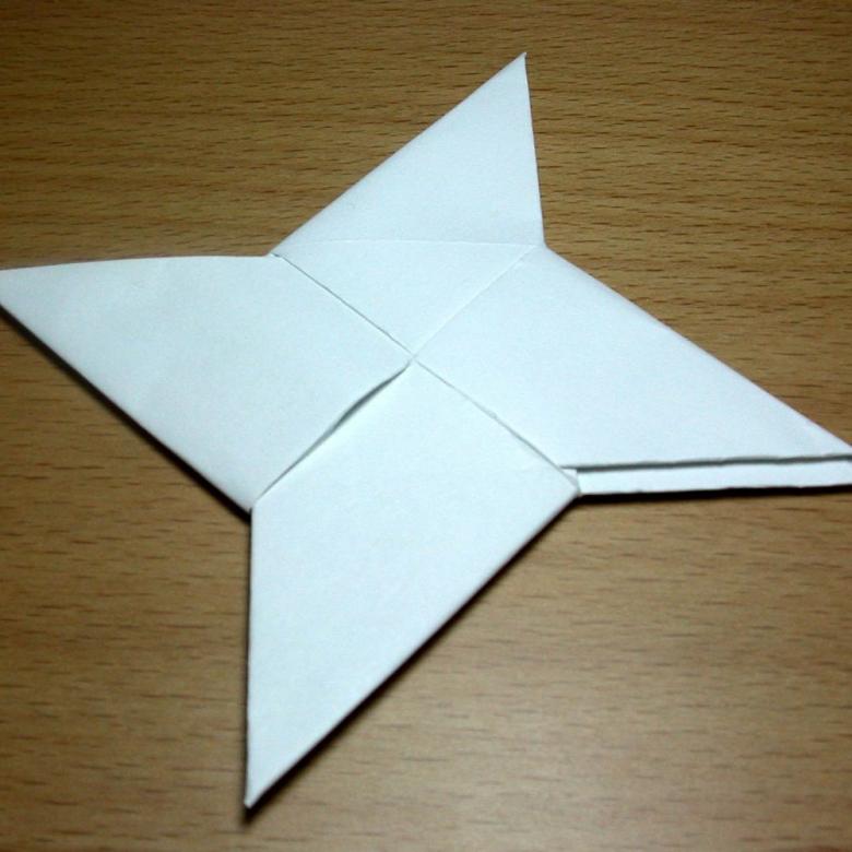 оригами сюрикен