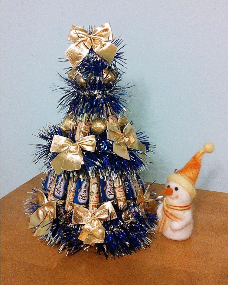 Поделка из конфет