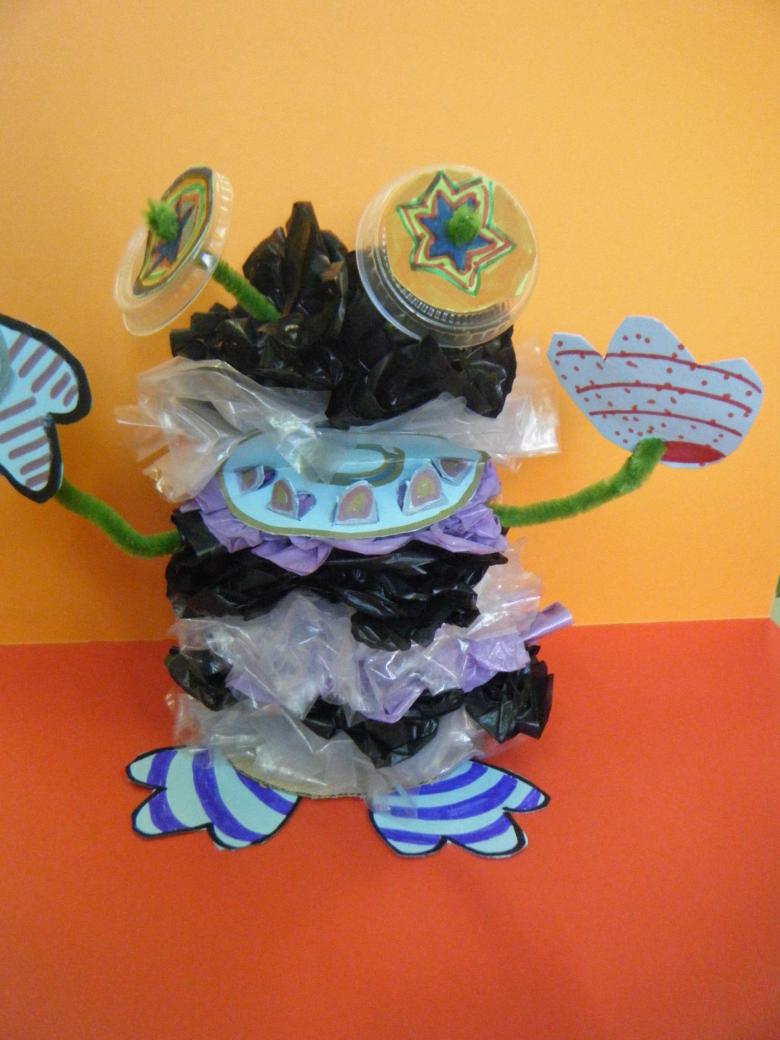 Поделки из полиэтиленовых пакетов